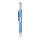 Blue pen with papara logo and clip, shown vertically on a white background.