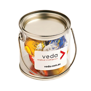 Small Bucket Filled With Lindt