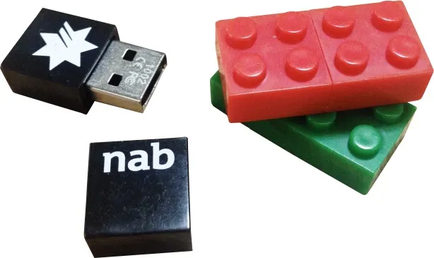 Brick Shape Promotional Flash Drives