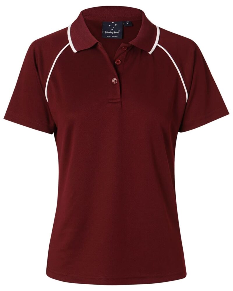 Maroon-white
