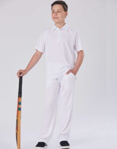 Childrens CoolDry short sleeve branded polo shirt