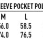 Size chart for a mens poly/cotton pique short sleeve pocket polo. Sizes XS-5XL. Easy fit, half chest measurements range from 51.0 to 71.0 cm, and body length measurements range from 69.0 to 89.0 cm.