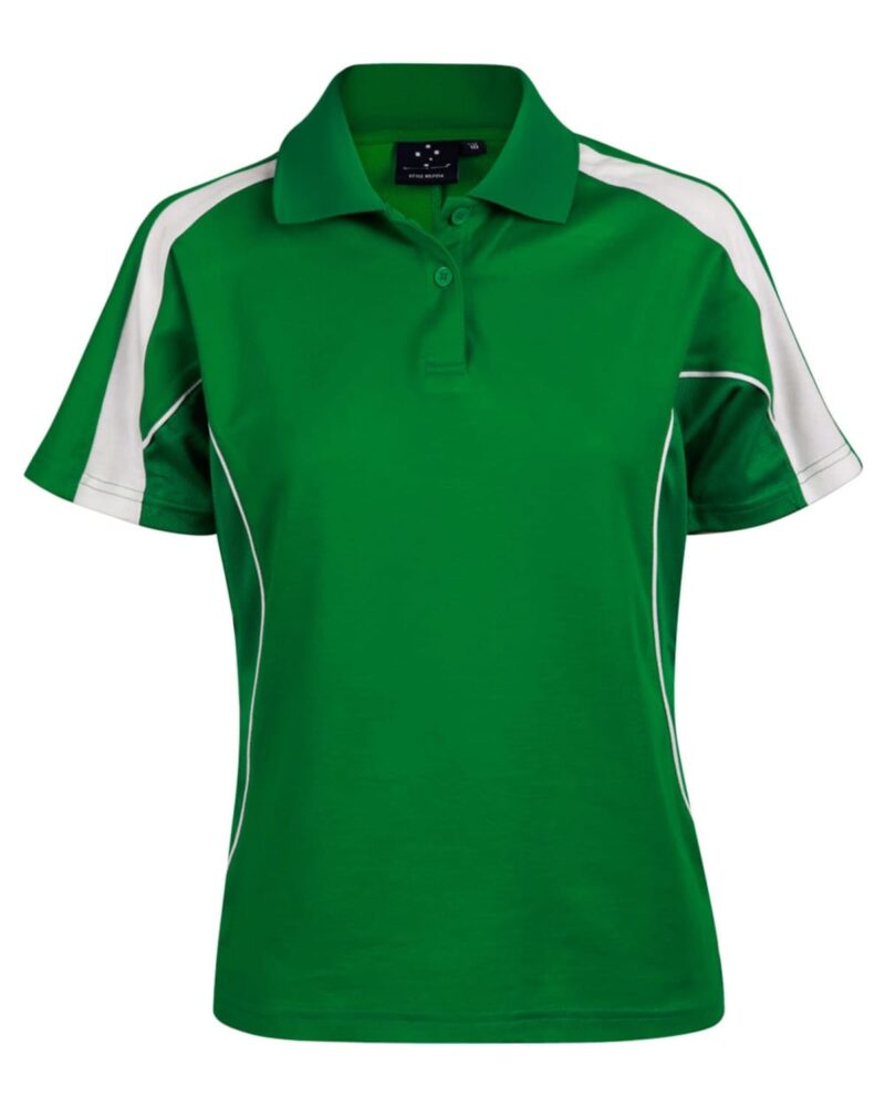 Emerald-green-white