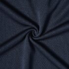 Dark blue textured fabric with a spiral twist pattern in the center.