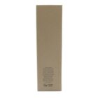 Side view of a plain, tall, rectangular cardboard box with printed text at the bottom in small font. The box is plain brown with no distinctive markings or designs on its visible side.