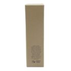 A tall, rectangular, brown cardboard box with printed text on one side. The text describes the product as a double-walled stainless steel item designed for temperature control, noting it is not dishwasher or microwave safe.