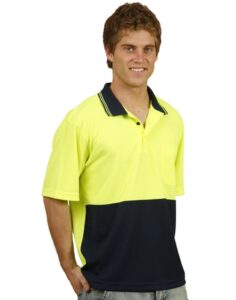 Hi-Vis TrueDry Safety Gear Polo