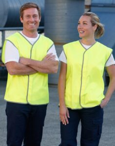Hi-Vis Custom Printed Safety Vest Day Use