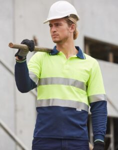 Men's Truedry Safety Long Sleeve With Tape