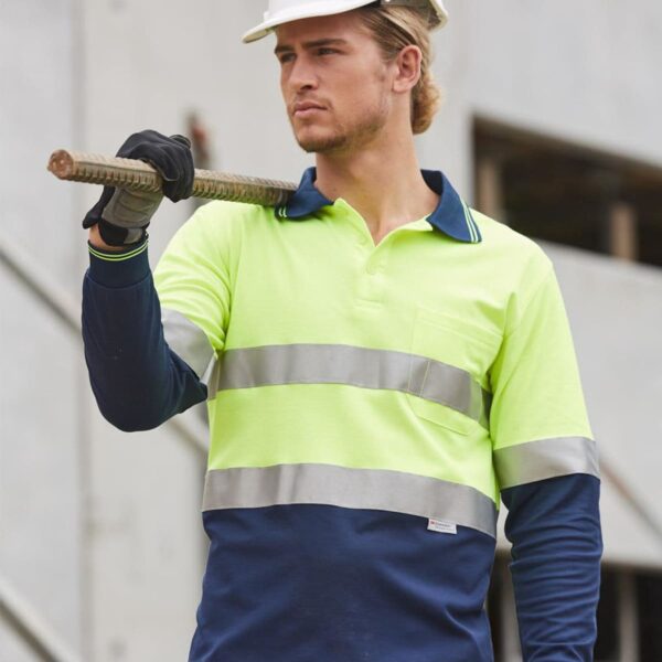 Men's Truedry Safety Long Sleeve With tape