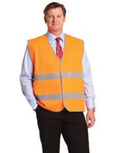 Hi-Vis Vest With Visibility Tapes