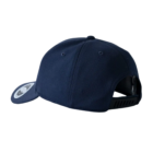 Navy blue UFlex Velcro Recycled Polyester Cap, back view.