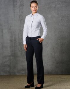 Ladies Permanent Press Business Pants
