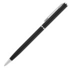 A black and silver pen.
