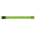 A green lanyard with black clips. It features a repeating design of an avocado logo and the text avocado vision.