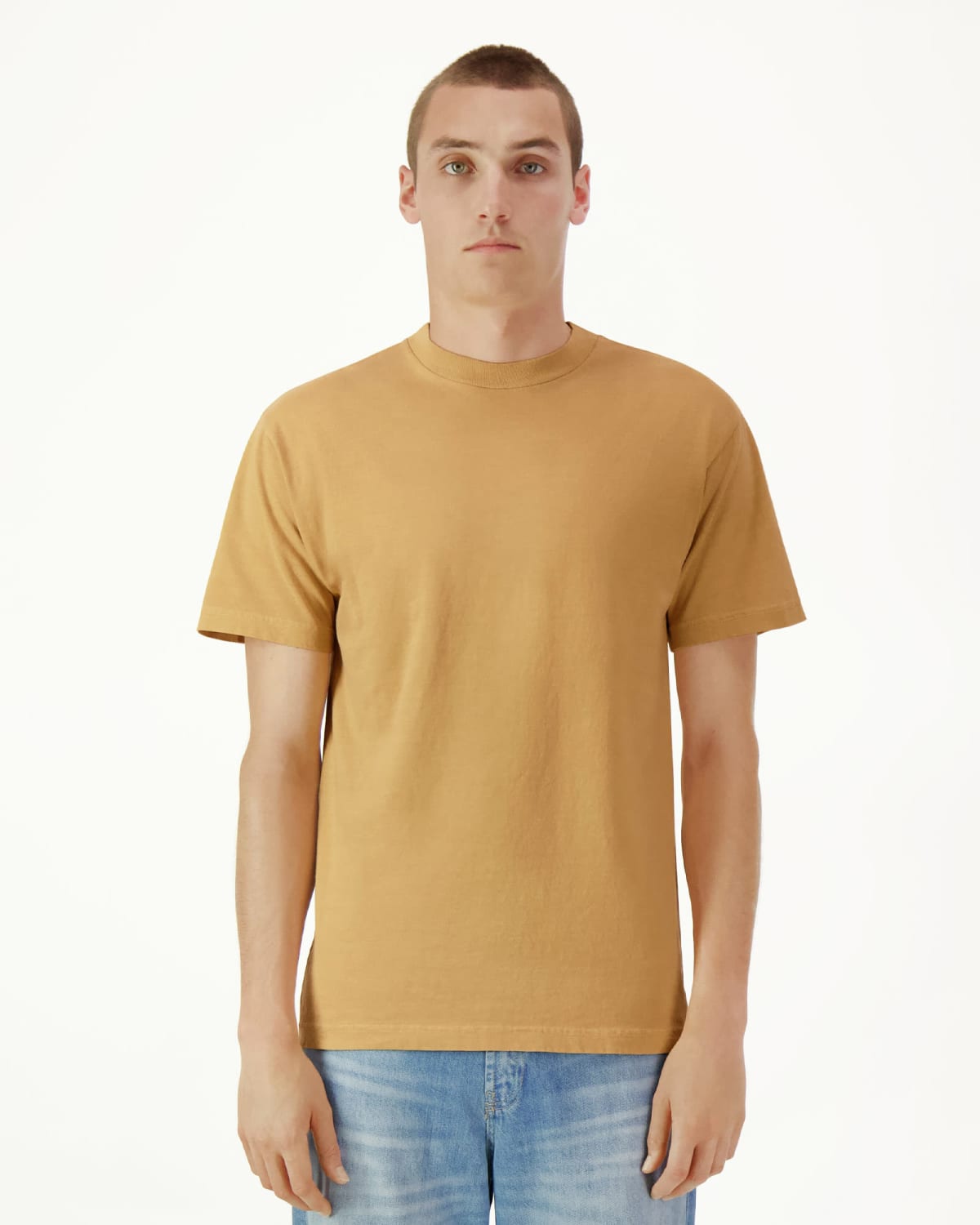 Faded-mustard