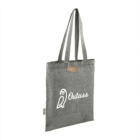 Gray tote bag with an owl logo and the word Intuss in white.
