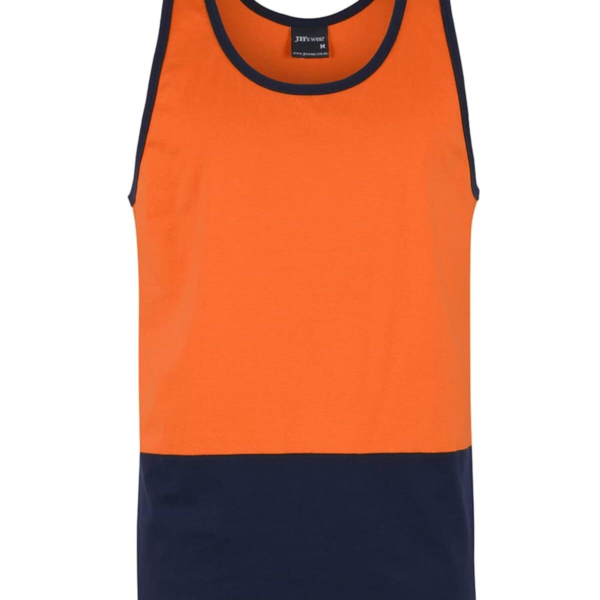 Orange-navy