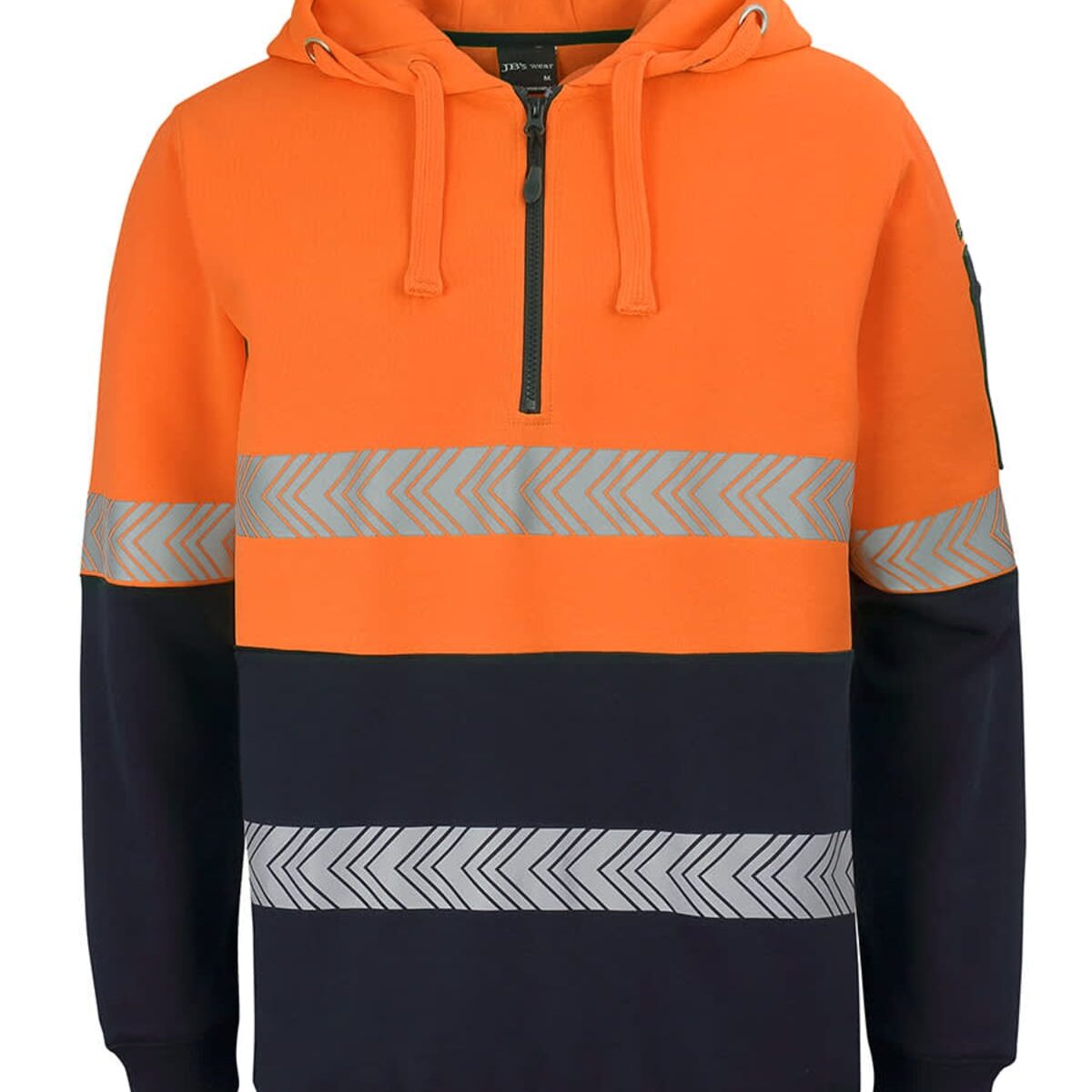 Orange-navy