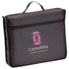 Black carrying case with CertreMax University Technology logo and a top handle.