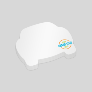 Car Silhouette Custom Sticky Note