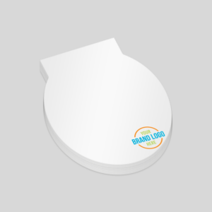 Circular Shell Custom Sticky Notes