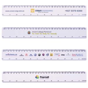 Matte White 30cm Ruler