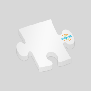 Puzzle Fragment Custom Sticky Note