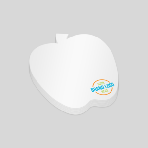 Small Apple Custom Sticky Note