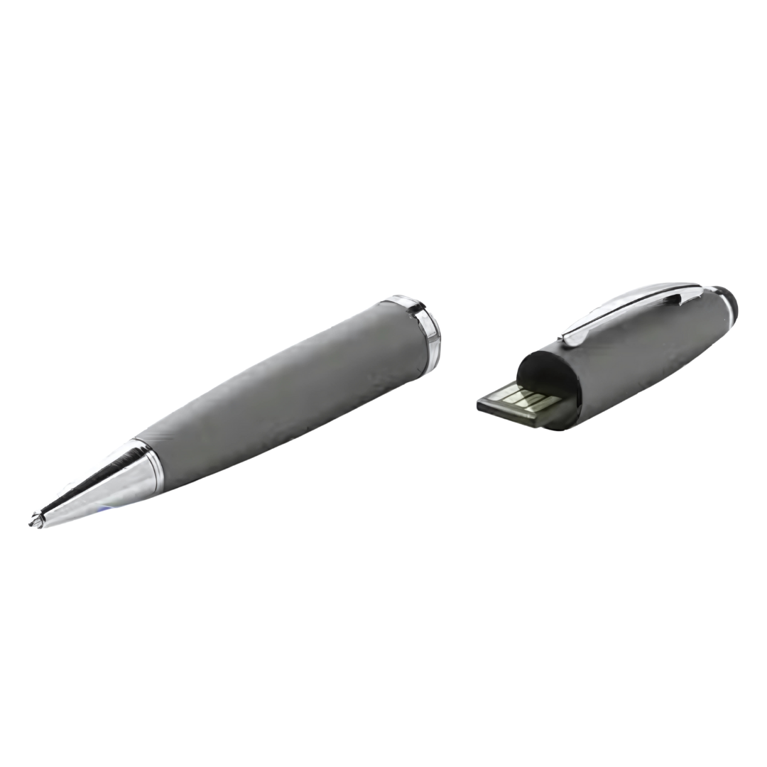 Promotional Denise Pen Usb Stick - a sleek pen with a hidden USB inside.
