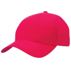 Promotional Pink Staff Cap with a curved brim- Custom Logo Printing