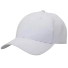 Branded white Event Staff Cap , curved bill—ideal for expo staff.