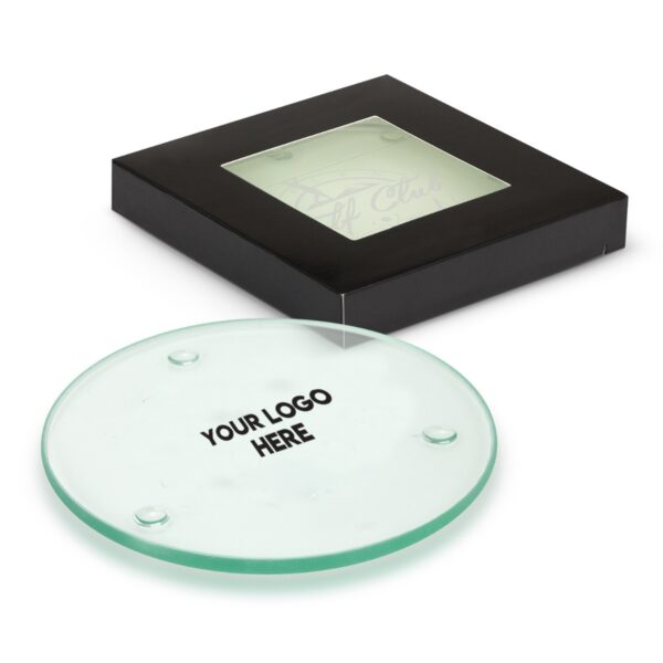 Glass Coaster 2 Pack Branded Gifts