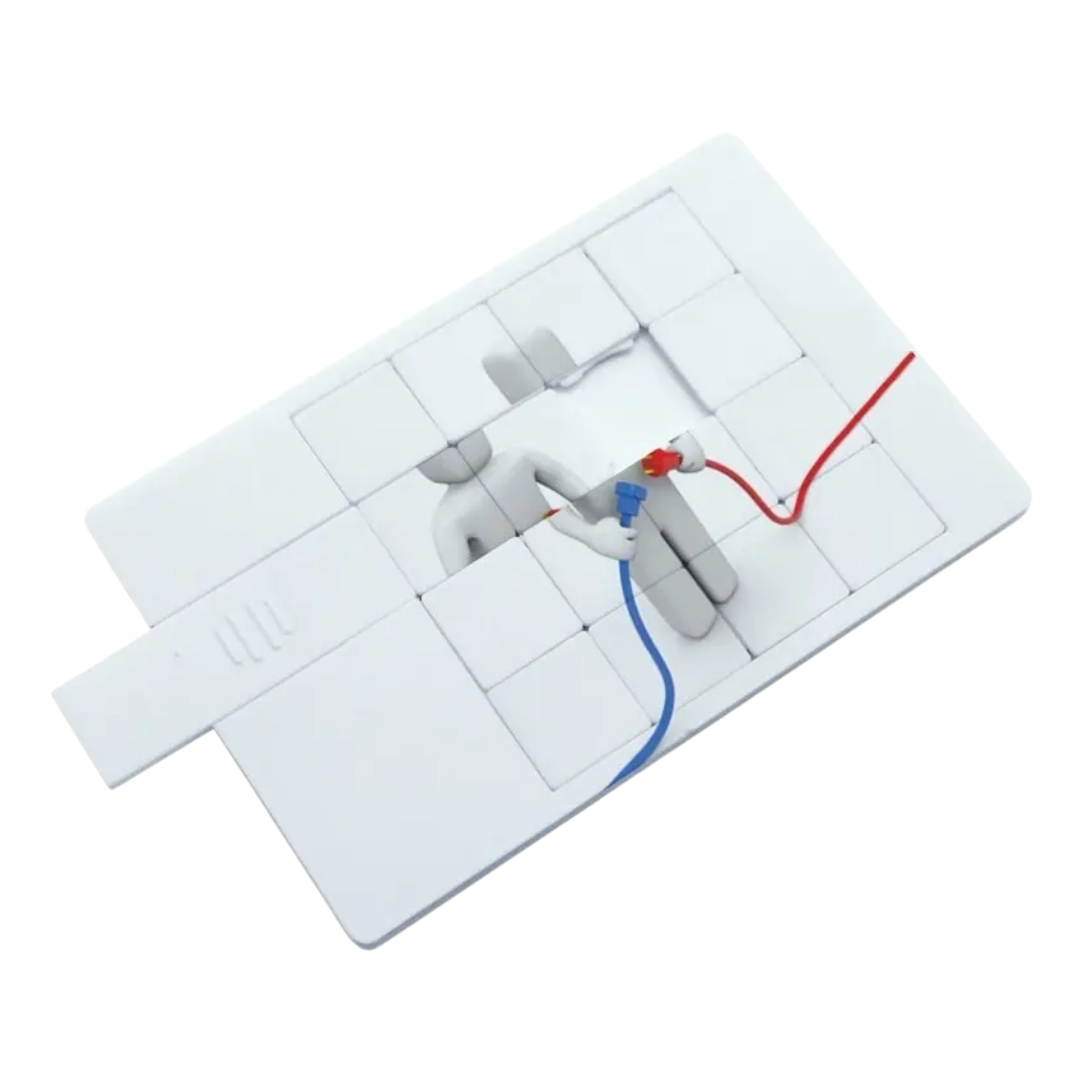 Personalised Puzzle Card USB with customised image