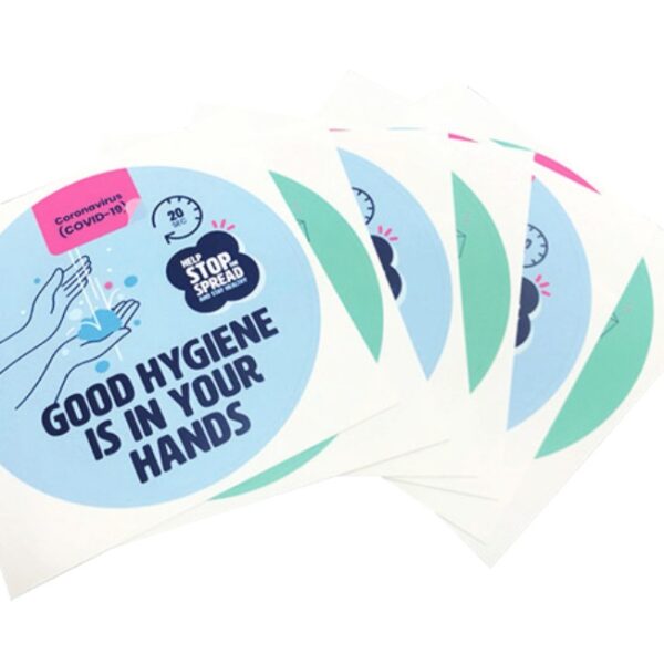 Promotional Waterproof Cling Stickers