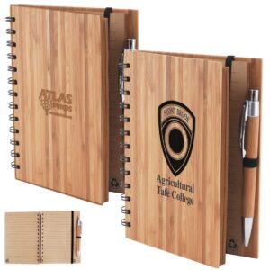 Enviromentally Friendly Bamboo Notebook