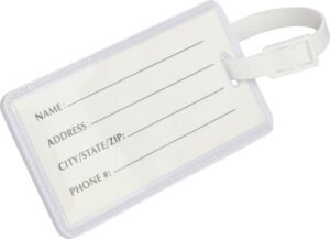 Atomic Custom Branded luggage Tags