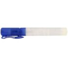 A small spray bottle with a blue cap and clip.