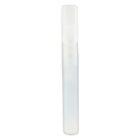 Clear plastic spray bottle with a frosted cap, standing upright on a white background.