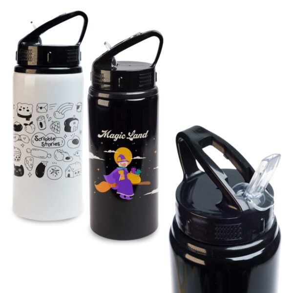 HydriKids 500ml Flip Straw Bottle