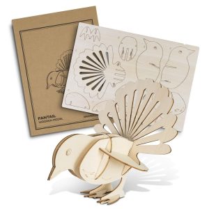 Fantail Wooden Model