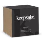 A black and brown box labeled keepsake collection and SMORES KIT. The text below reads Elevate the everyday and make each experience extraordinary.