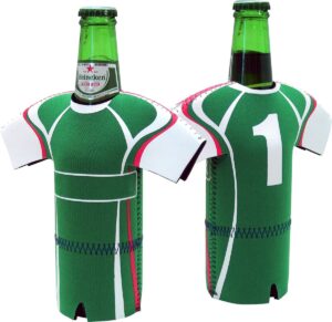 Soccer Jersey Bottle Coolers with Shorts
