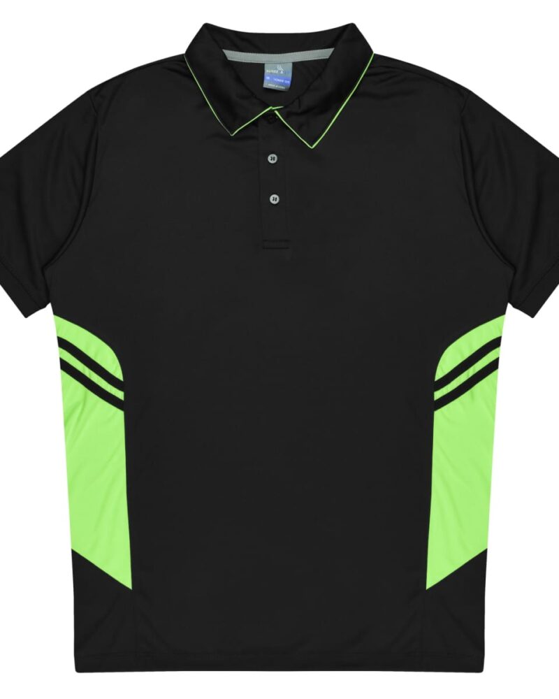 Black-neon-green