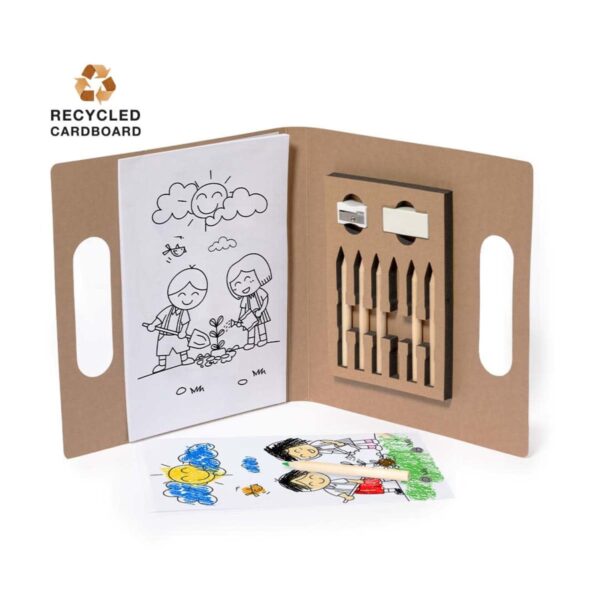 Recycled Colour-In Set