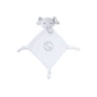 A soft, gray elephant plush comforter with a square white blanket design. The elephant has a plush head with closed eyes and large ears. The blanket has the BABYSHOP GB HANDSOME logo in the center.