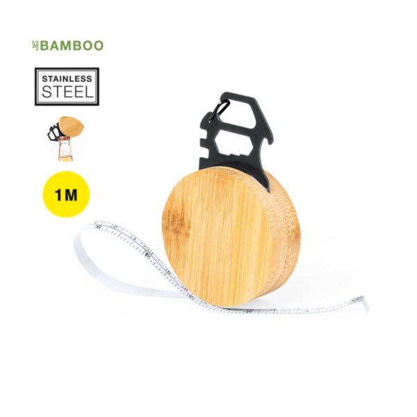 Bamboo Multi-Tool Tape Measure