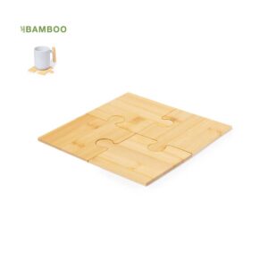 Bamboo Eco Coaster Set