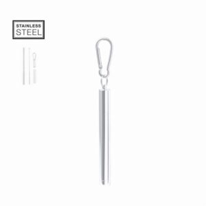 Extendable And Reusable Metal Straw