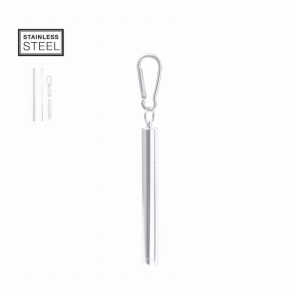 Extendable and Reusable Metal Straw